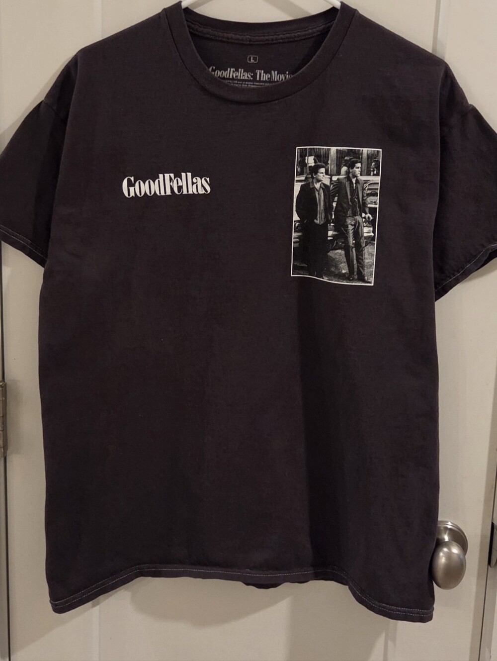 Goodfellas The Movie 30-Years in The Life T-Shirt - Black & White - Size Large -